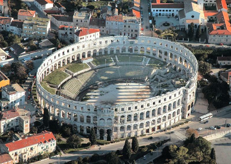 Apartmán Rainbow Pula Exteriér fotografie